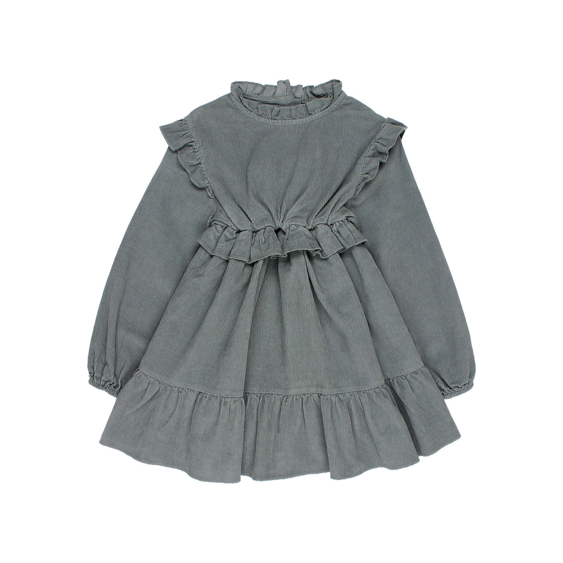 Buho Elephant Soft Velour Dress
