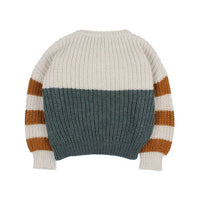 Buho Orange Bands Sweater