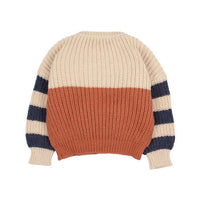 Buho Blue Bands Sweater