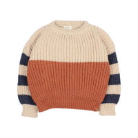 Buho Blue Bands Sweater