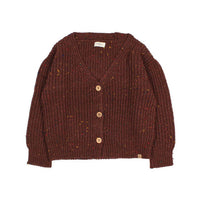 Buho Brown Botonato Cardigan