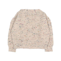 Buho Natural Botonato Cardigan