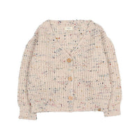 Buho Natural Botonato Cardigan