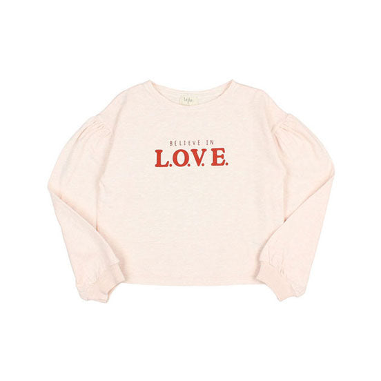 Buho Cream Pink Love T-shirt