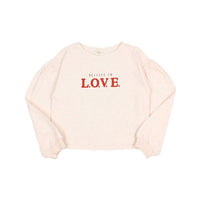 Buho Cream Pink Love T-shirt