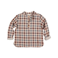 Buho Brown Check Shirt