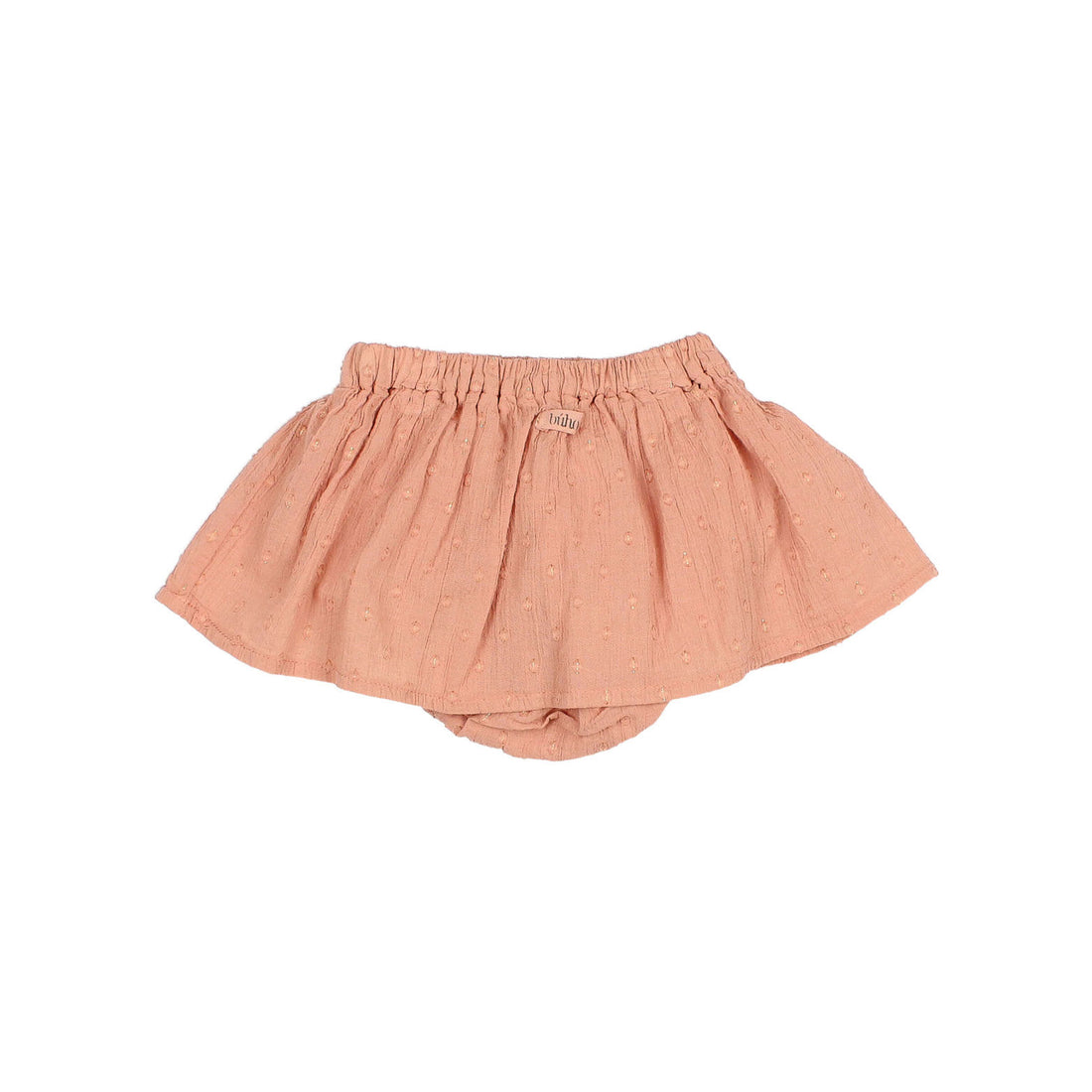 Buho Rose Clay Lurex Plumenti Skirt Culotte