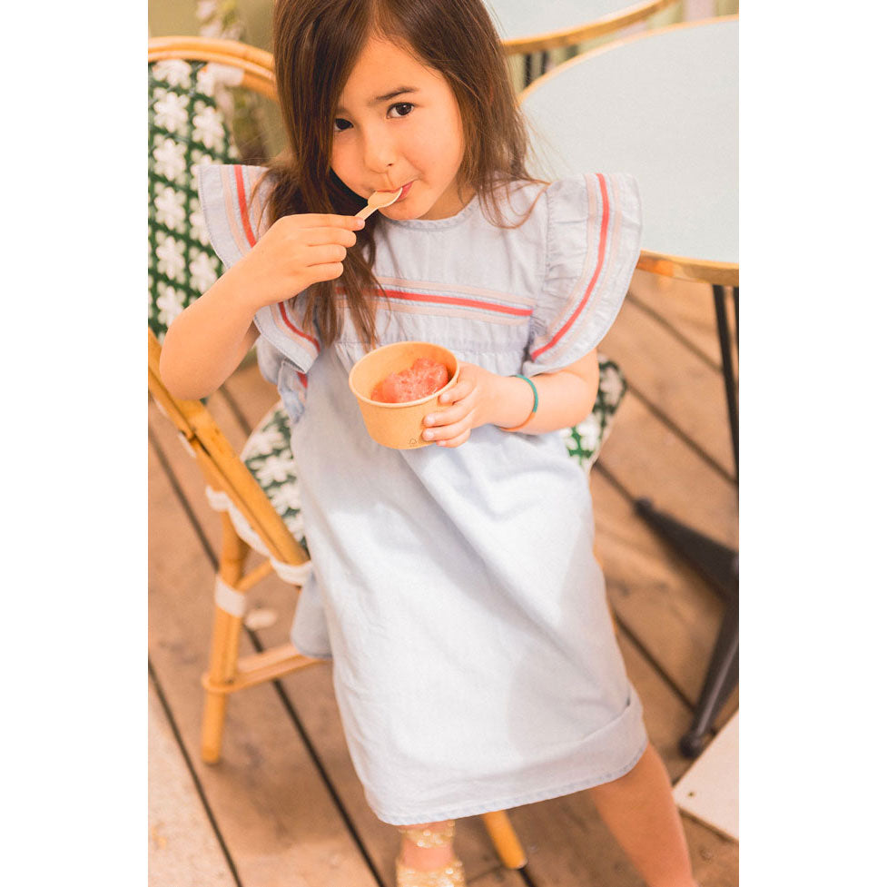 Louis Louise Light Blue Bettie Dress