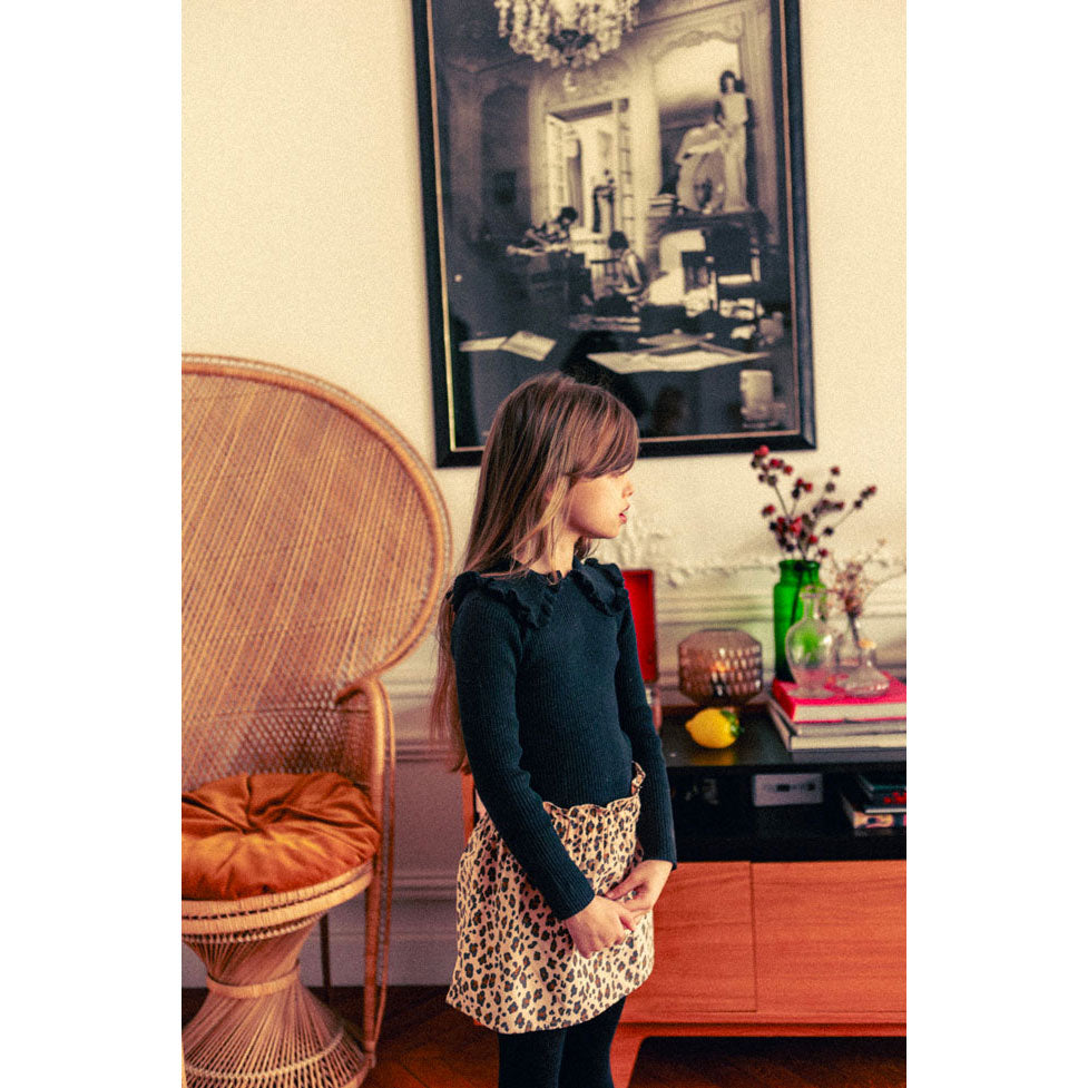 Louis Louise Black Knit Alinou Pullover
