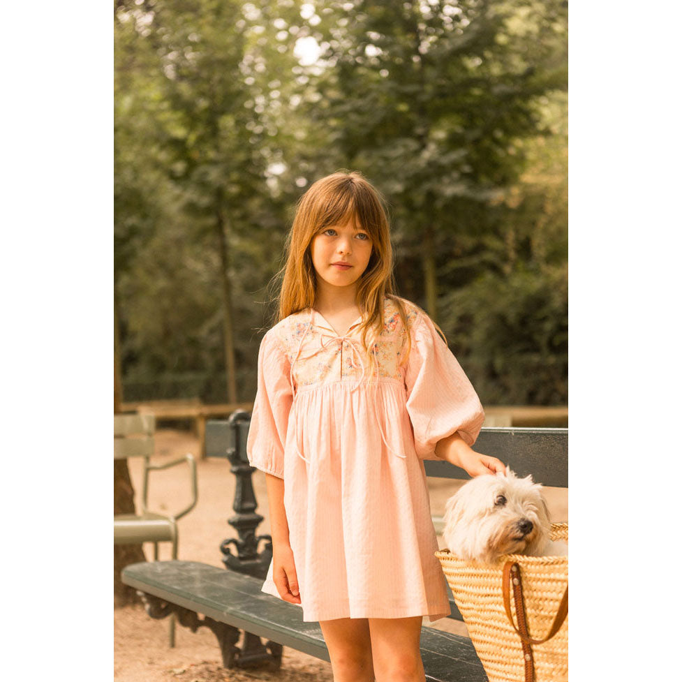 louis louise pink dress Louis Louise Pink Stripe Paula Dress