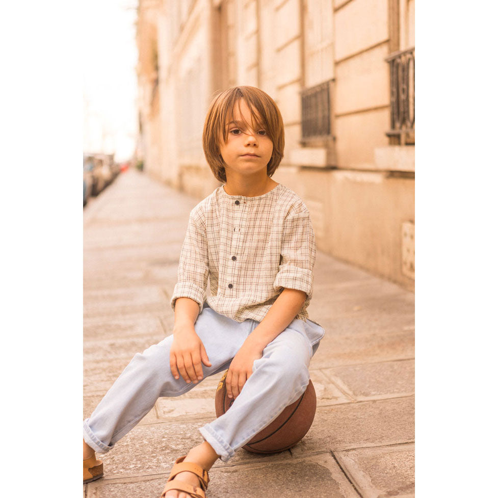 Louis Louise Cream Oncle Shirt