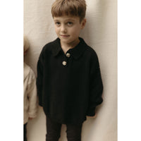 L by Ladida Black Boucle Polo