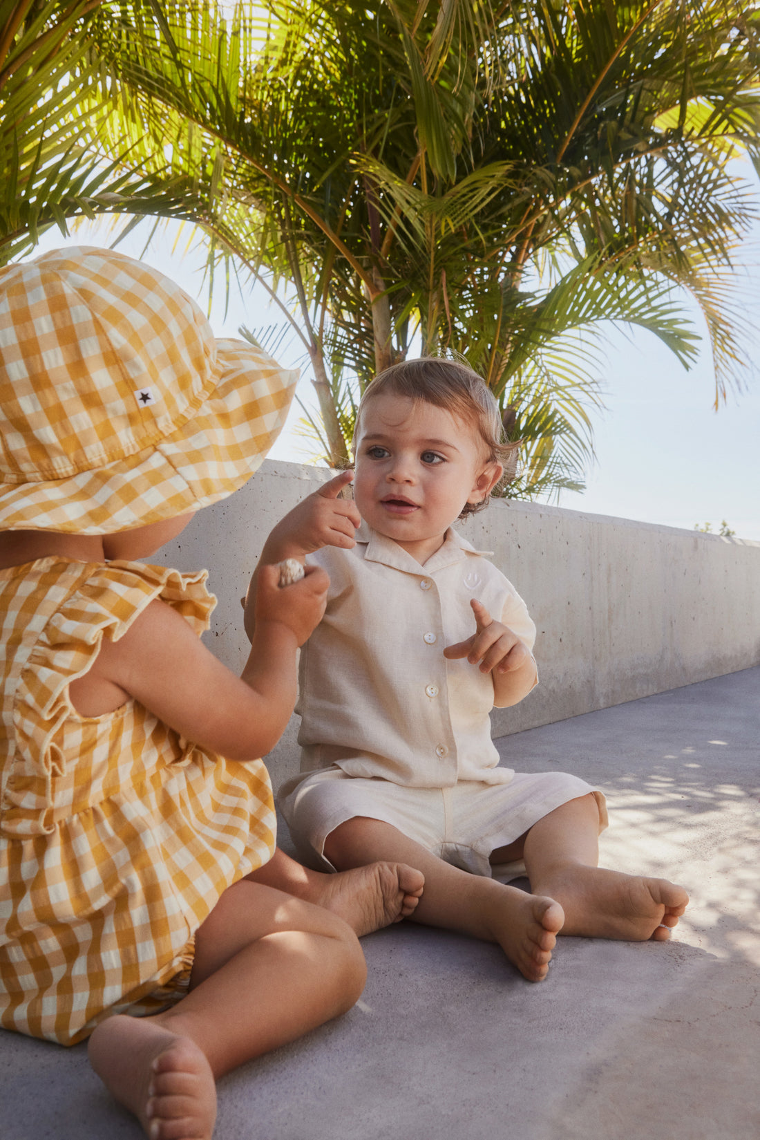 Molo Summer Sand Solar Baby Shorts