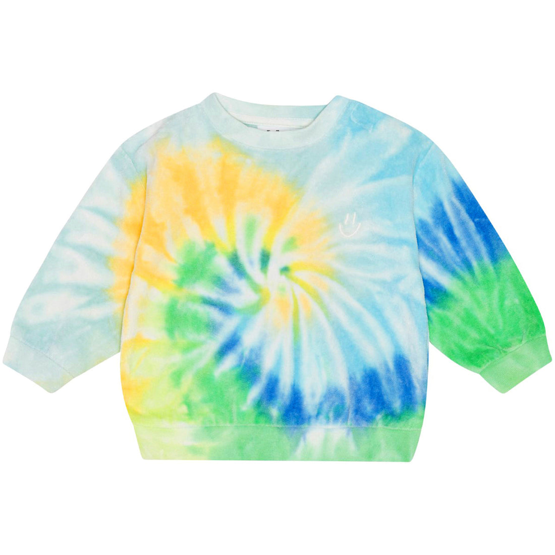 Molo Tie Dye Melody Dear Baby Sweatshirt