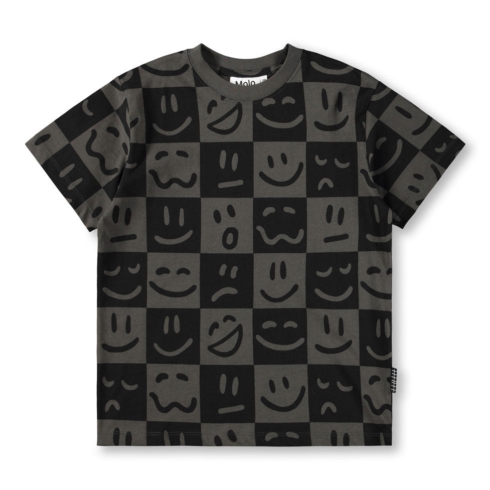 Molo Vibe Checks Blk Riley T-Shirt