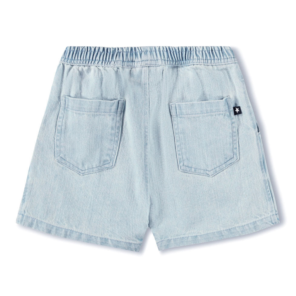 Molo Misty Denim Shine Woven Pants