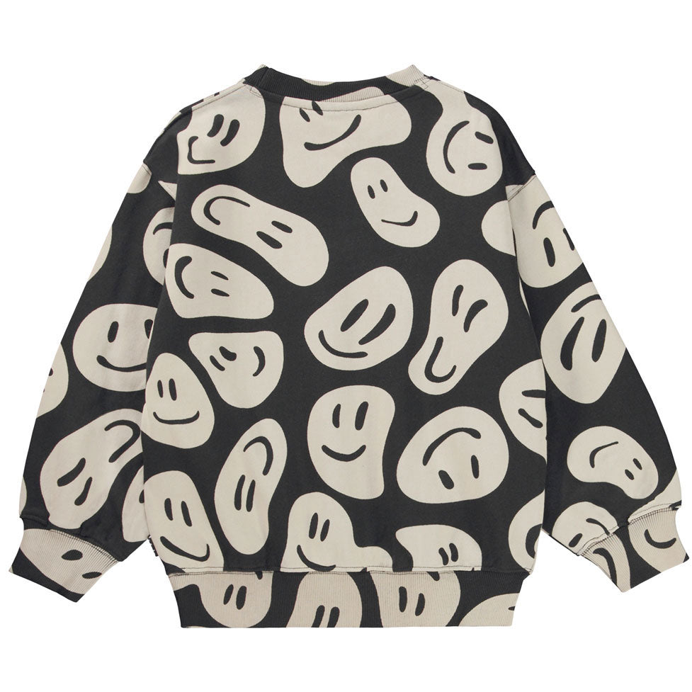 Molo Smile on Black Monti Sweatshirt