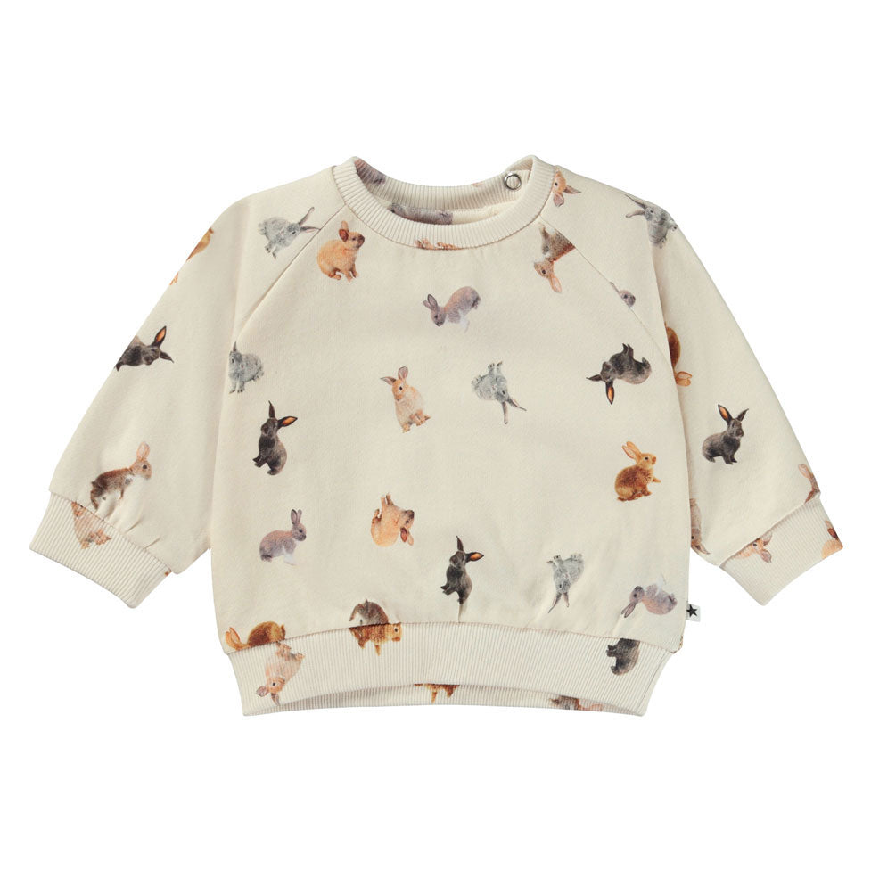 Molo Jumping Bunnies Disc Sweatshirt