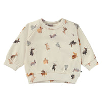 Molo Jumping Bunnies Disc Sweatshirt