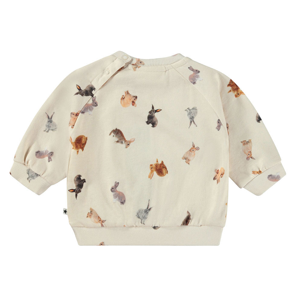 Molo Jumping Bunnies Disc Sweatshirt