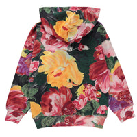 Molo Painted Flowers Matt Hoodie
