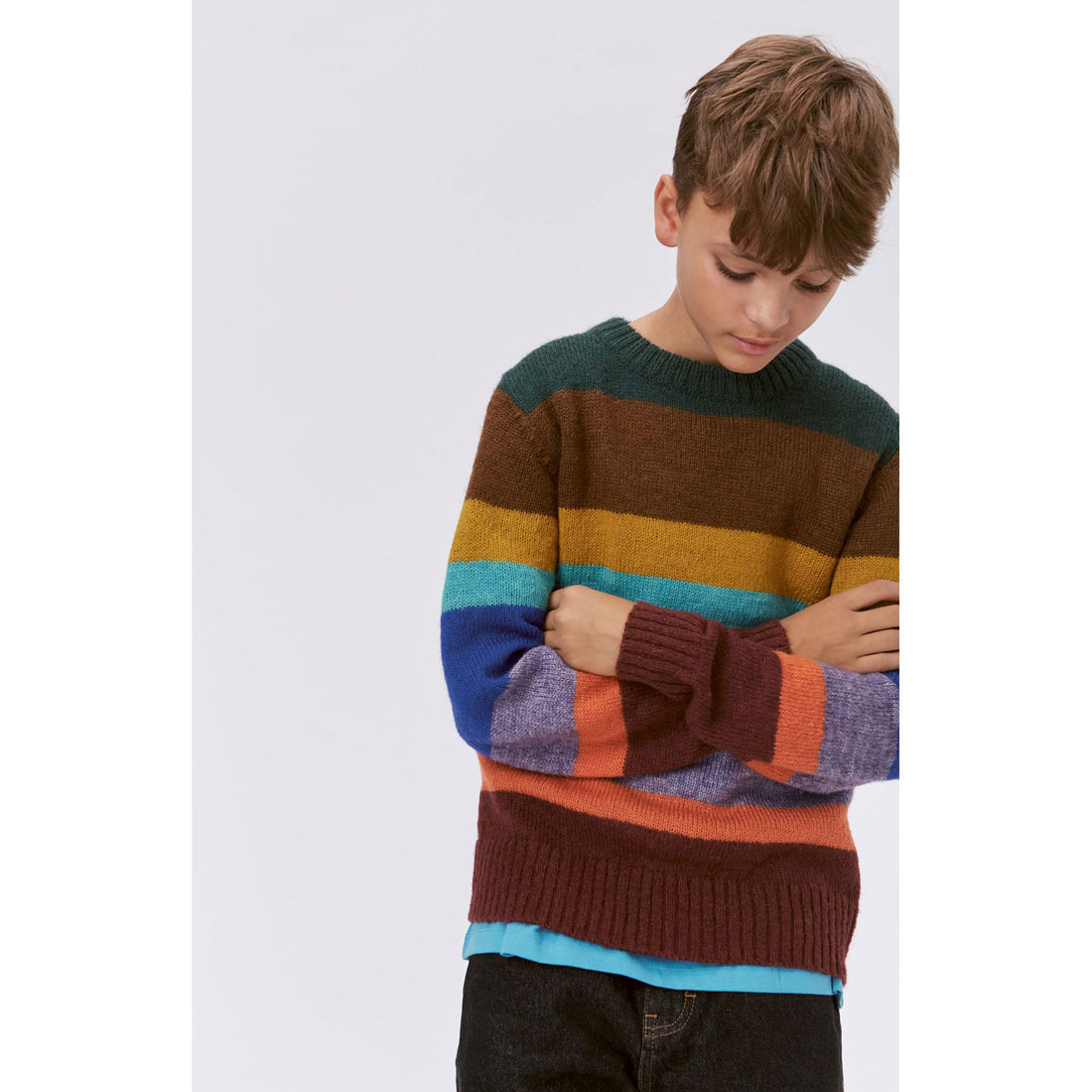 Molo Colour Stripes Berge Sweater