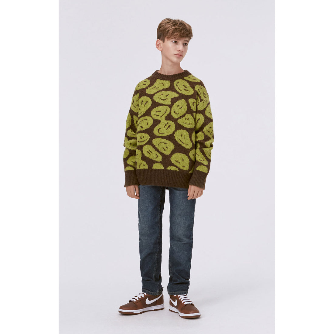 Molo Smile on Moss Bello Sweater