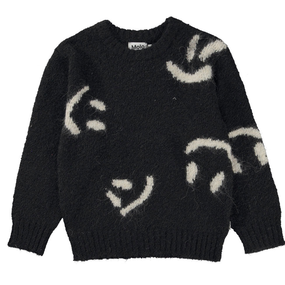 Molo Black Bello Sweater