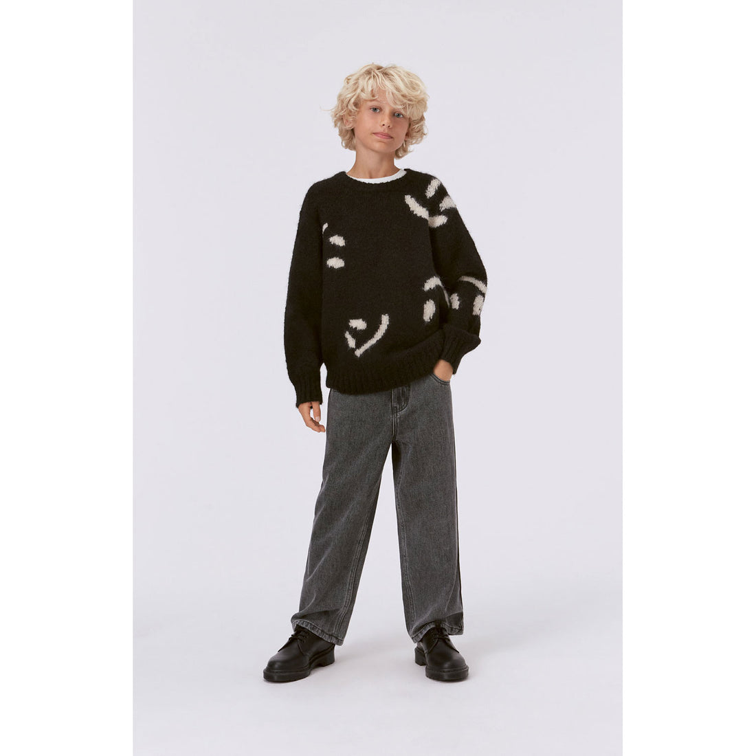 Molo Black Bello Sweater