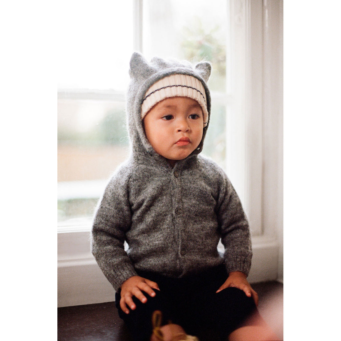 Molo Grey melange Bash Cardigan