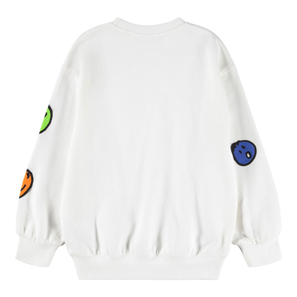 Molo Crisp White Monti Sweatshirt