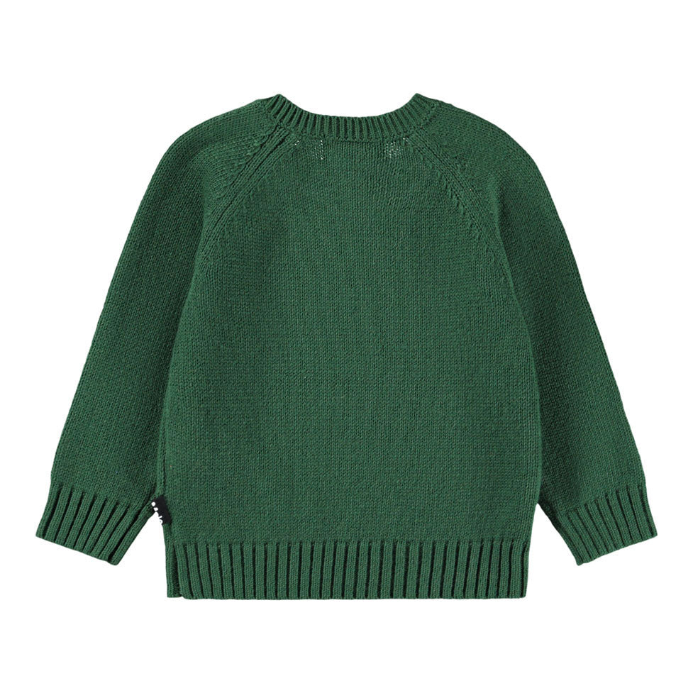 Molo Green Dachs Puppy Bless Sweater