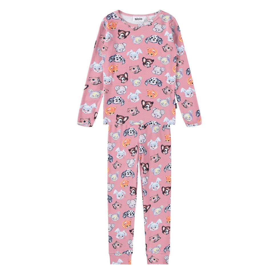 Molo Itty Bitty Blush Lue Pyjamas