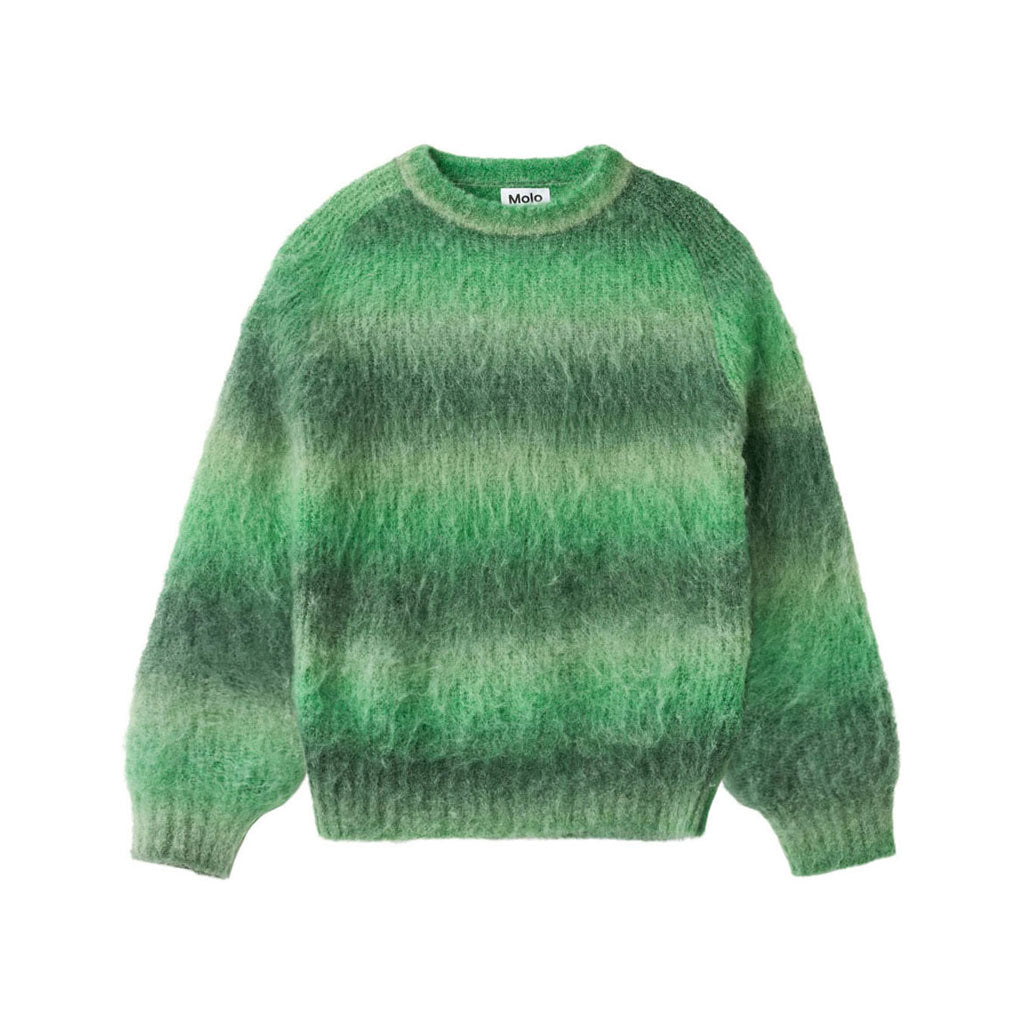 Molo Space Dye Green Bosse Sweater