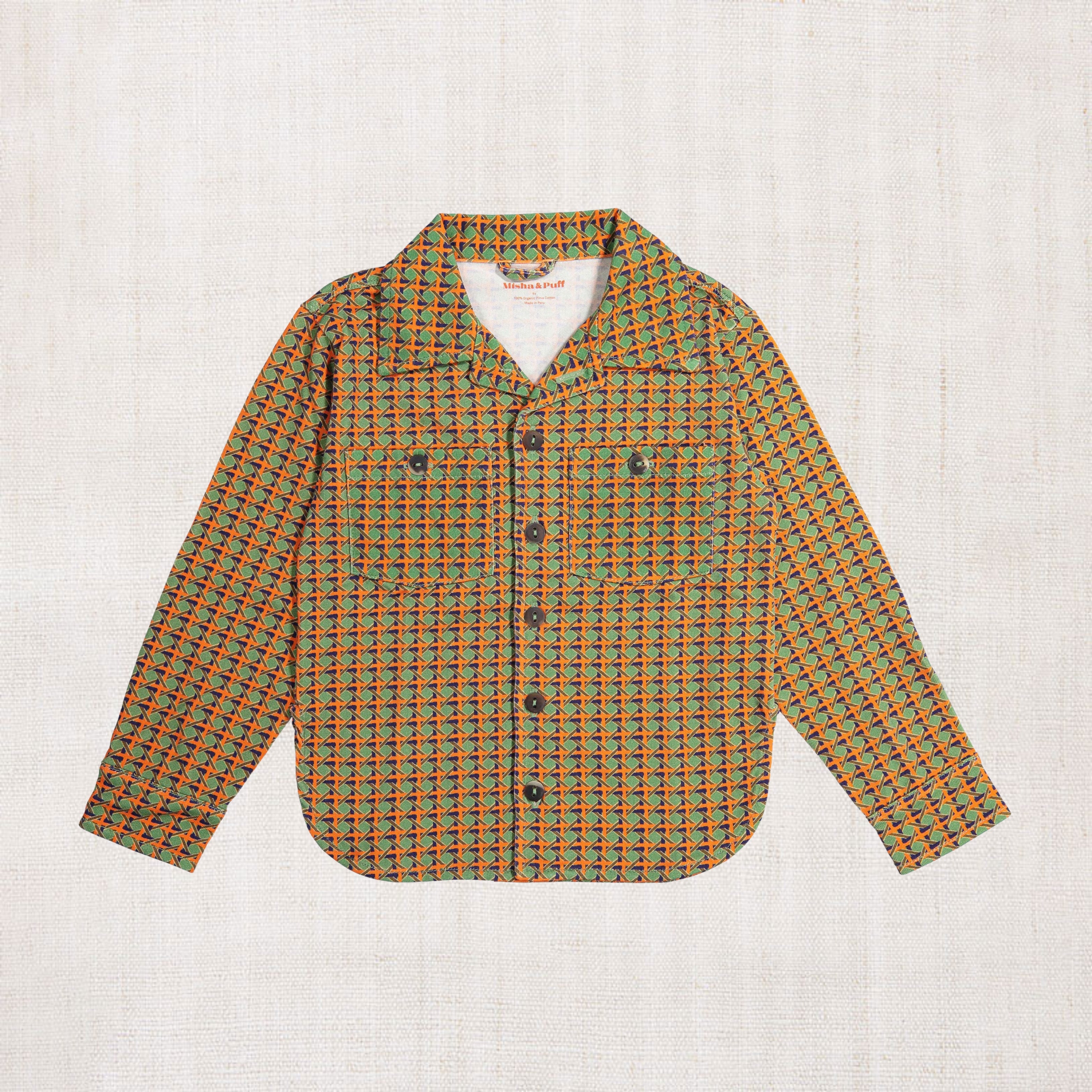 misha and puff lattice Director’s Jacket Misha and Puff Director's Jacket - Jadeite Lattice – Ladida