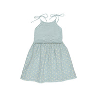 Buho Almond Flower Dots Dress