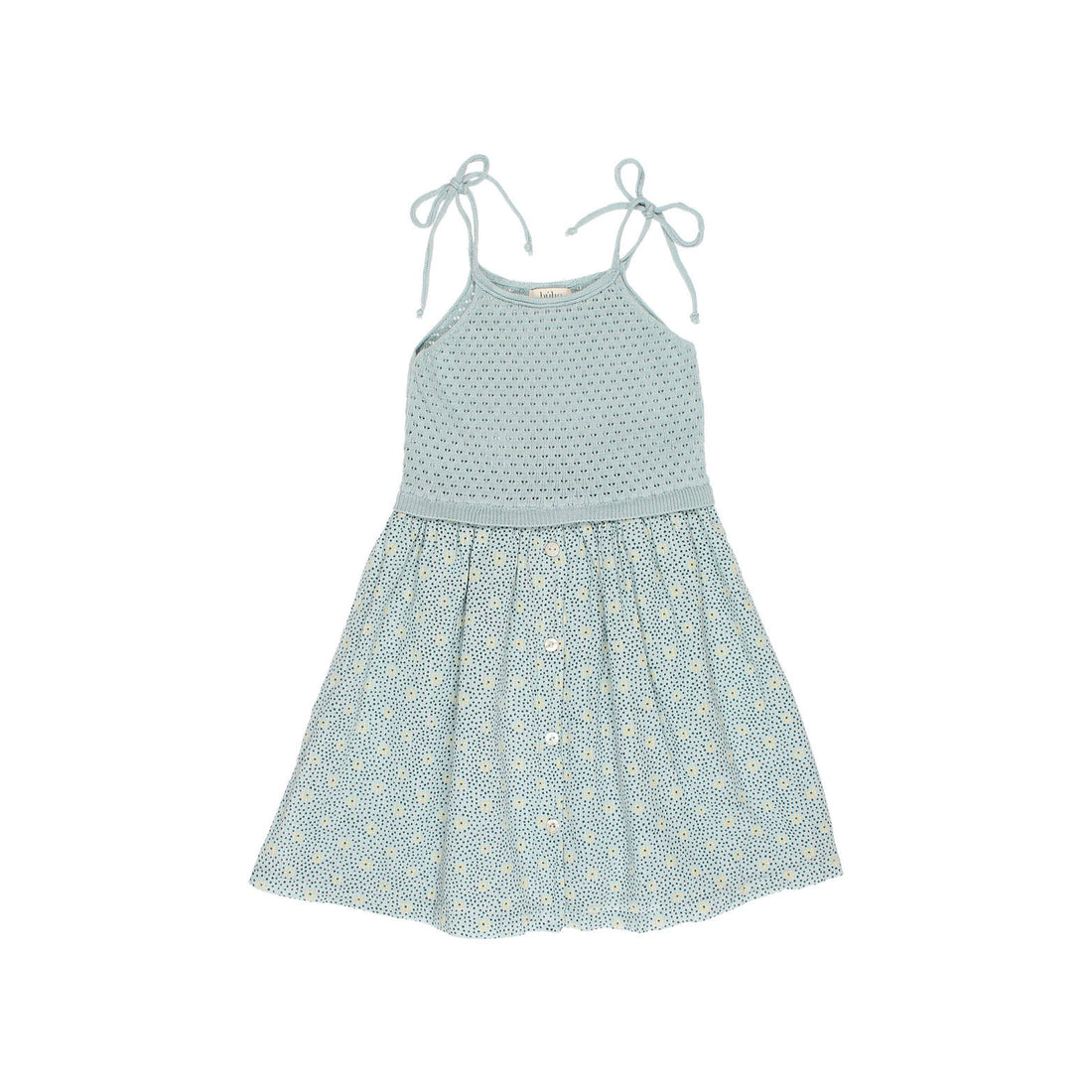 Buho Almond Flower Dots Dress