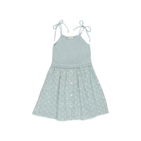 Buho Almond Flower Dots Dress