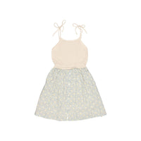 Buho Sand Flower Dots Dress