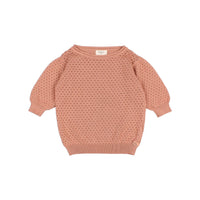 Buho Rose Clay Boho Sweater