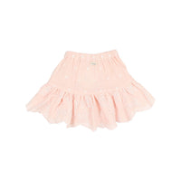 Buho Light Pink Embroidery Skirt