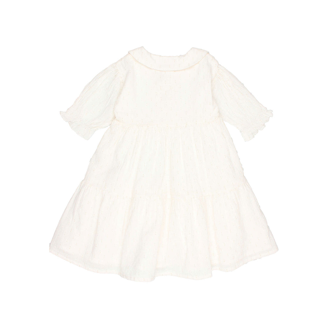 Buho Talc Lurex Plumeti Dress