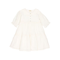 Buho Talc Lurex Plumeti Dress