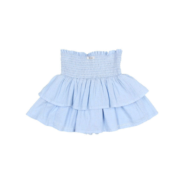 Buho Placid Blue Lurex Plumeti Skirt