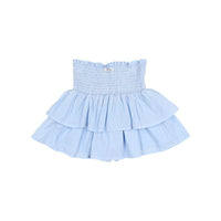 Buho Placid Blue Lurex Plumeti Skirt