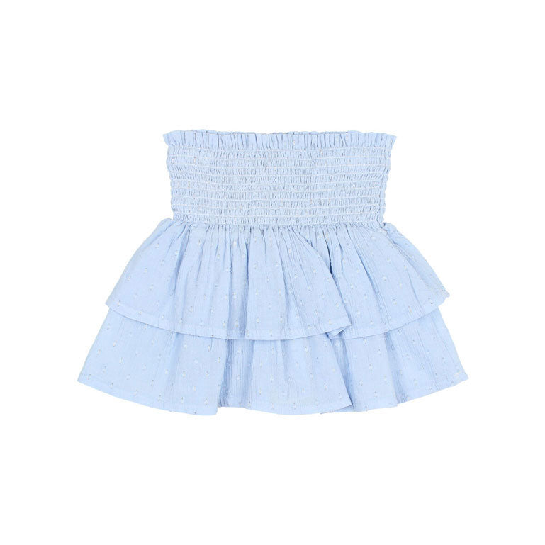 Buho Placid Blue Lurex Plumeti Skirt
