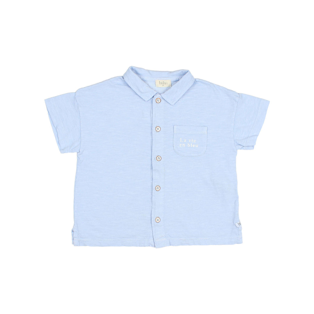 Buho Placid Blue Jersey Overshirt