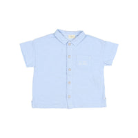 Buho Placid Blue Jersey Overshirt