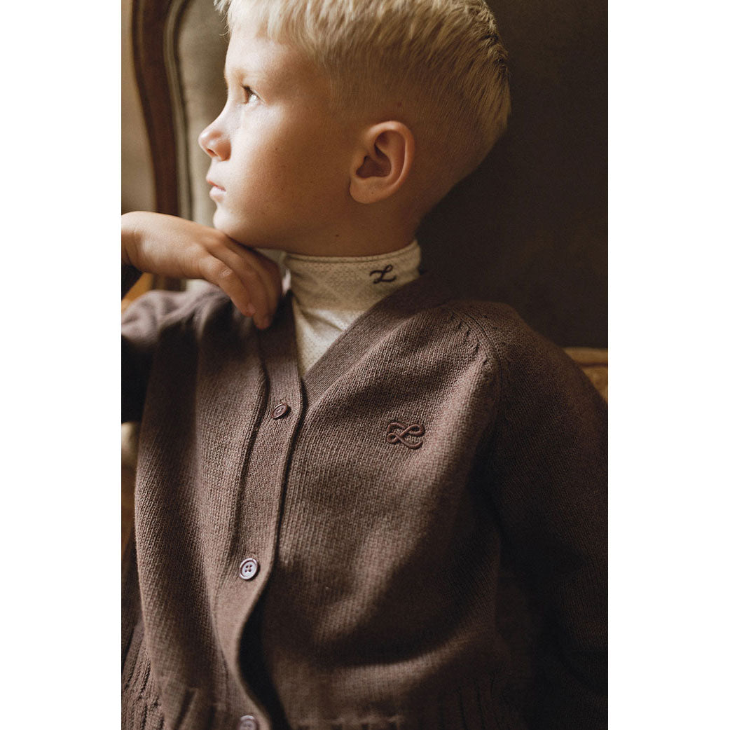L by Ladida Line Print Turtleneck