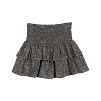 Buho Dark Floral Bloom Skirt